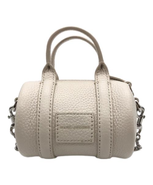MARC JACOBS（マークジェイコブズ）MARC JACOBS (マークジェイコブズ) ザ レザー ダッフル バッグ ミニ ホワイトの古着・服飾アイテム