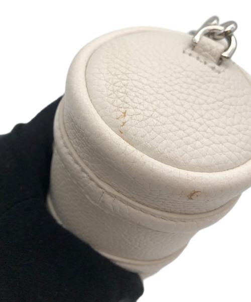 MARC JACOBS（マークジェイコブズ）MARC JACOBS (マークジェイコブズ) ザ レザー ダッフル バッグ ミニ ホワイトの古着・服飾アイテム