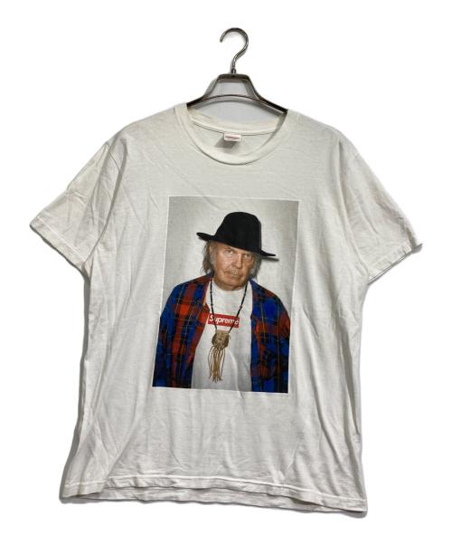 SUPREME（シュプリーム）Supreme (シュプリーム) Neil Young Tee ホワイト サイズ:Lの古着・服飾アイテム