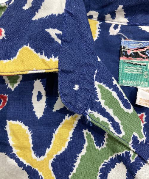 reyn spooner（レイン スプナー）reyn spooner (レイン スプナー) アロハシャツ ネイビー サイズ:Sの古着・服飾アイテム