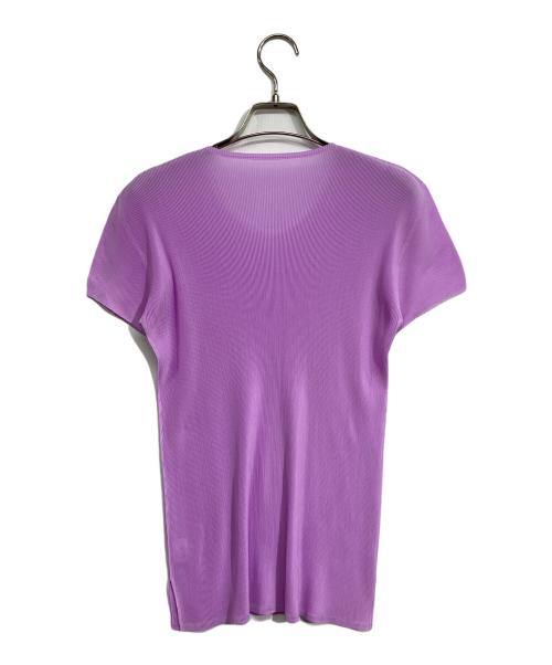 PLEATS PLEASE（プリーツプリーズ）PLEATS PLEASE (プリーツプリーズ) プリーツカットソー ピンク サイズ:3の古着・服飾アイテム