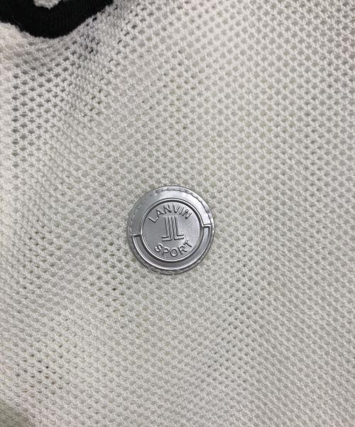 LANVIN SPORT（ランバン スポーツ）LANVIN SPORT (ランバン スポーツ) メッシュニットベスト ホワイト サイズ:38の古着・服飾アイテム