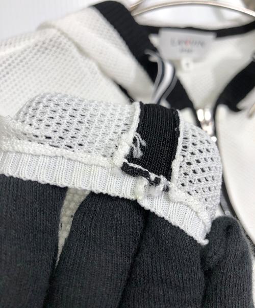 LANVIN SPORT（ランバン スポーツ）LANVIN SPORT (ランバン スポーツ) メッシュニットベスト ホワイト サイズ:38の古着・服飾アイテム