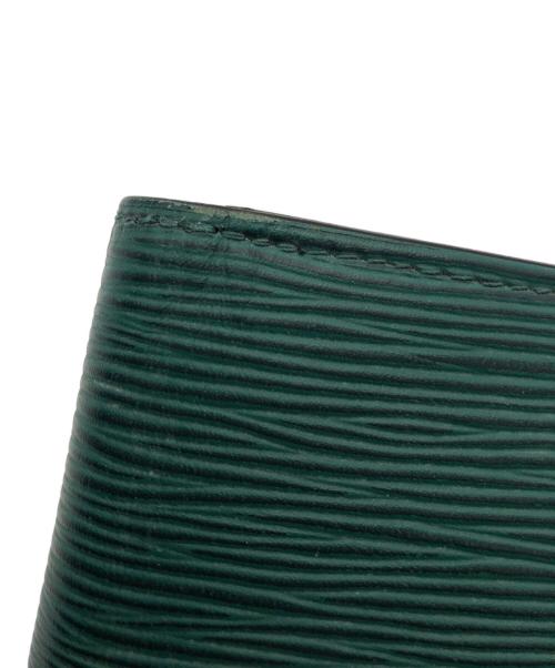 LOUIS VUITTON（ルイ ヴィトン）LOUIS VUITTON (ルイ ヴィトン) エピ モノグラム エクリプス ポルトフォイユ ブラザ グリーン×グレーの古着・服飾アイテム