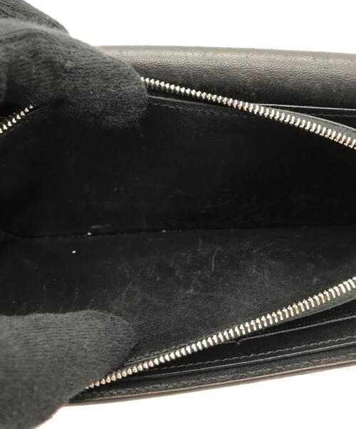 CELINE（セリーヌ）CELINE (セリーヌ) フラップウォレット オレンジの古着・服飾アイテム