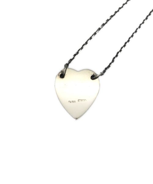GUCCI（グッチ）GUCCI (グッチ) ハートチャームネックレス シルバーの古着・服飾アイテム