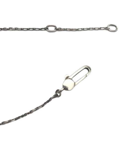 GUCCI（グッチ）GUCCI (グッチ) ハートチャームネックレス シルバーの古着・服飾アイテム