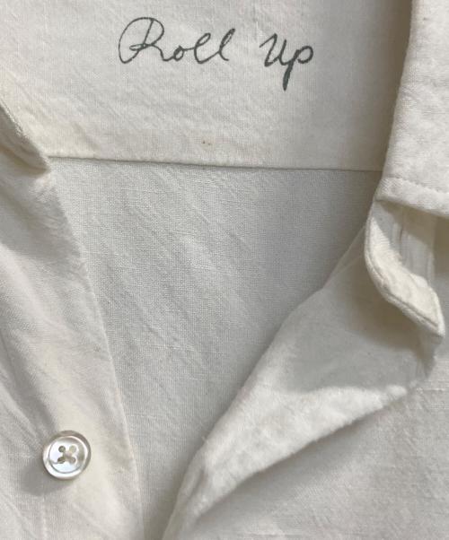 Porter Classic（ポータークラシック）Porter Classic (ポータークラシック) ロールアップシャツ ホワイト サイズ:Ｍの古着・服飾アイテム