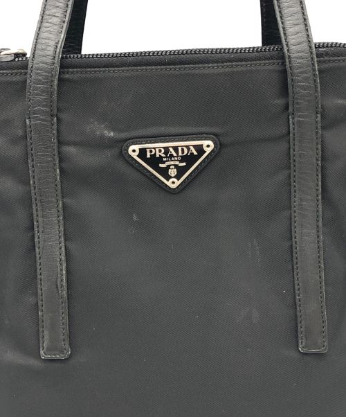 PRADA（プラダ）PRADA (プラダ) ハンドバッグ ブラックの古着・服飾アイテム