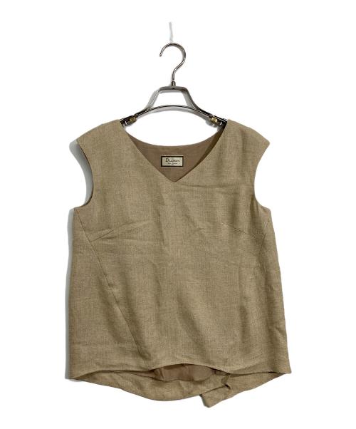 Diagram（ダイアグラム）Diagram (ダイアグラム) リネンブラウス ベージュ サイズ:36の古着・服飾アイテム