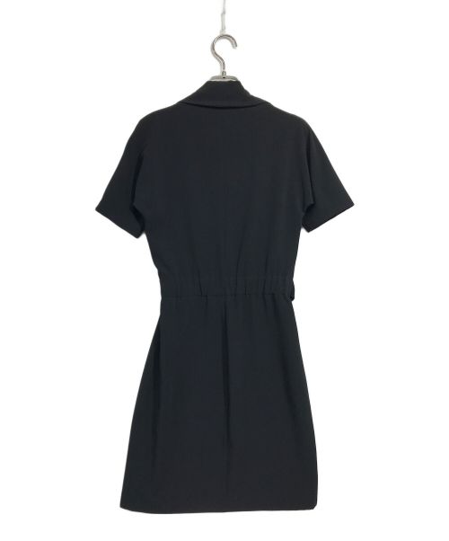 GUCCI（グッチ）GUCCI (グッチ) ベルテッドドレスワンピース ブラック サイズ:36の古着・服飾アイテム
