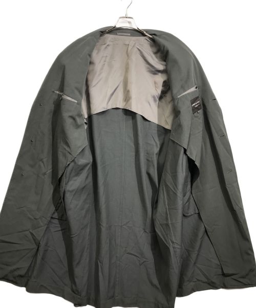 COMME des GARCONS HOMME PLUS（コムデギャルソンオムプリュス）COMME des GARCONS HOMME PLUS (コムデギャルソンオムプリュス) ロングコート グレー サイズ:Mの古着・服飾アイテム