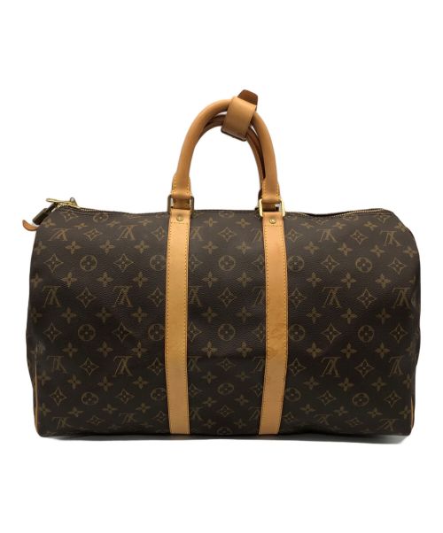 LOUIS VUITTON（ルイ ヴィトン）LOUIS VUITTON (ルイ ヴィトン) トラベルバッグ ブラウンの古着・服飾アイテム