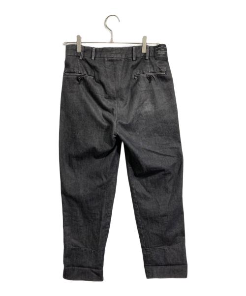 AVEC CES FRERES BY ART COMES FIRST（アヴェック セ フレール アート カムズ ファースト）AVEC CES FRERES by ART COMES FIRST (アヴェック セ フレール アート カムズ ファースト) サイドラインパンツ ブラック サイズ:なし(実寸サイズをご確認下さい)の古着・服飾アイテム