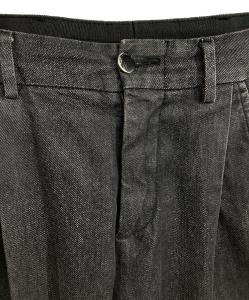 AVEC CES FRERES BY ART COMES FIRST（アヴェック セ フレール アート カムズ ファースト）AVEC CES FRERES by ART COMES FIRST (アヴェック セ フレール アート カムズ ファースト) サイドラインパンツ ブラック サイズ:なし(実寸サイズをご確認下さい)の古着・服飾アイテム