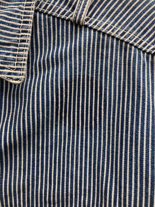 Y's for men（ワイズフォーメン）Y'S for men (ワイズフォーメン) ヒッコリージャケット インディゴ サイズ:Lの古着・服飾アイテム