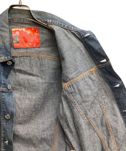 Y's ART WORK（ワイズ アート ワーク）Y's ART WORK (ワイズ アート ワーク) デニムジャケット インディゴ サイズ:40の古着・服飾アイテム
