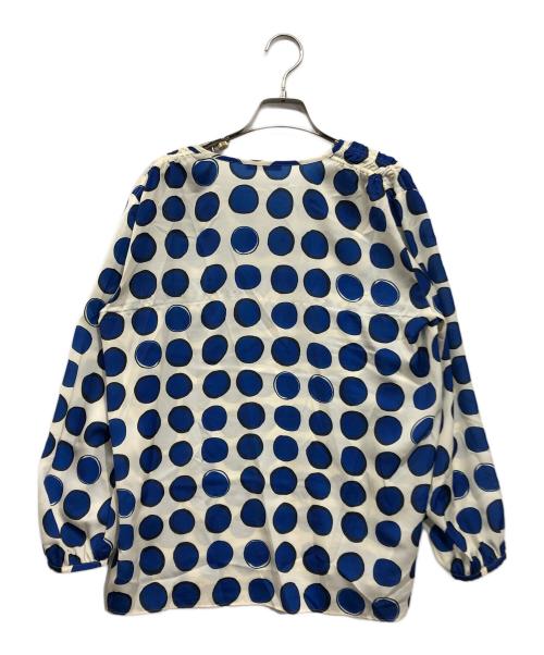 theory luxe（セオリーリュクス）theory luxe (セオリーリュクス) Classic Crepe Stand Collar Vol TP ホワイト サイズ:38の古着・服飾アイテム