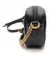 GUCCI (グッチ) キルティング ミニバッグ ブラック：75000円