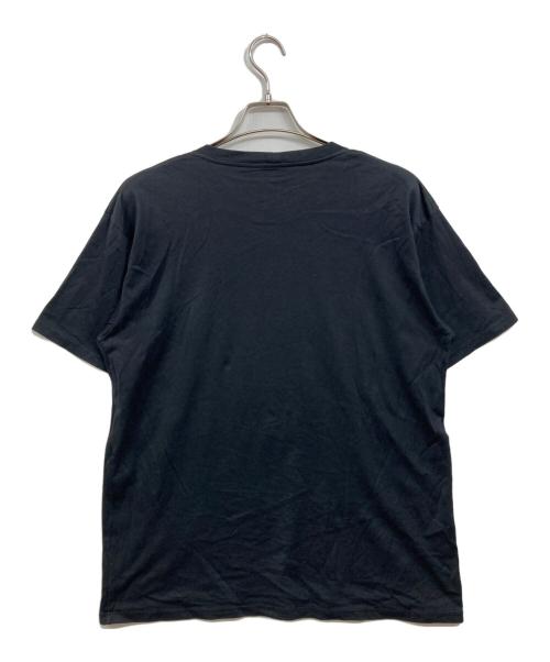 CELINE（セリーヌ）CELINE (セリーヌ) マウスロゴ グリッタープリントTシャツ ブラック サイズ:なし(実寸サイズをご確認下さい)の古着・服飾アイテム