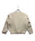 YOKE (ヨーク) CONTINUOUS LINE EMBROIDERY SWEATER アイボリー サイズ:2：24000円