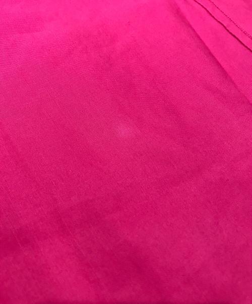 MACPHEE（マカフィー）MACPHEE (マカフィー) コットンラミーツイル フロントギャザーロングスカート ピンク サイズ:36 未使用品の古着・服飾アイテム