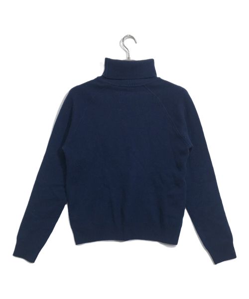 CABAN（キャバン）CABaN (キャバン) コットンカシミヤ プレーンクルーネックプルオーバー ネイビー サイズ:Sの古着・服飾アイテム