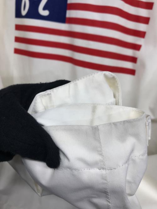 NIKE（ナイキ）NIKE (ナイキ) MALBON GOLF (マルボンゴルフ) ジャケット ホワイト サイズ:Mの古着・服飾アイテム