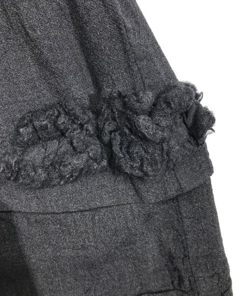 ROBE DE CHAMBRE COMME DES GARCONS（ローブドシャンブル コムデギャルソン）ROBE DE CHAMBRE COMME DES GARCONS (ローブドシャンブル コムデギャルソン) フリルスカート ネイビー サイズ:Mの古着・服飾アイテム