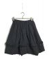 ROBE DE CHAMBRE COMME DES GARCONS (ローブドシャンブル コムデギャルソン) フリルスカート ネイビー サイズ:M：6000円