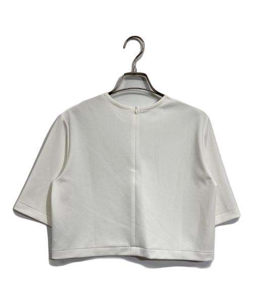 Noble（ノーブル）Noble (ノーブル) クロップドプルオーバー ホワイト サイズ:なしの古着・服飾アイテム