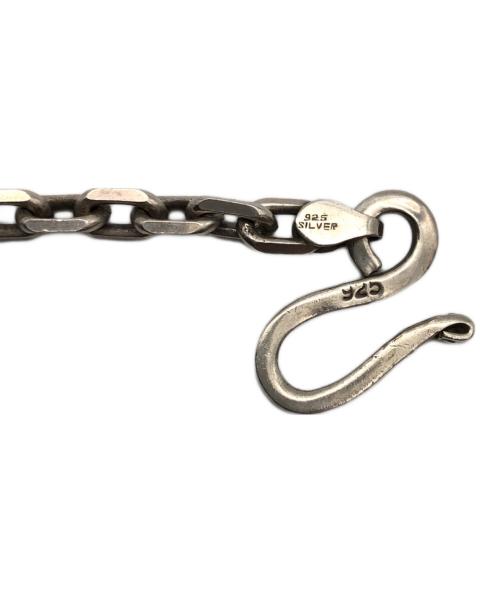 Burning Blood（バーニング ブラッド）Burning Blood (バーニング ブラッド) スカルシルバーネックレス シルバーの古着・服飾アイテム