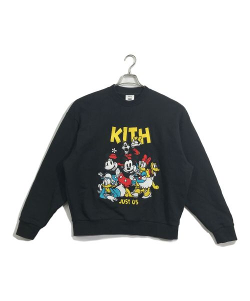 KITH（キス）KITH (キス) Disney (ディズニー) スウェット ブラック サイズ:Sの古着・服飾アイテム