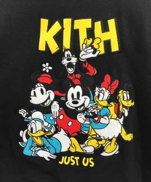 KITH（キス）KITH (キス) Disney (ディズニー) スウェット ブラック サイズ:Sの古着・服飾アイテム