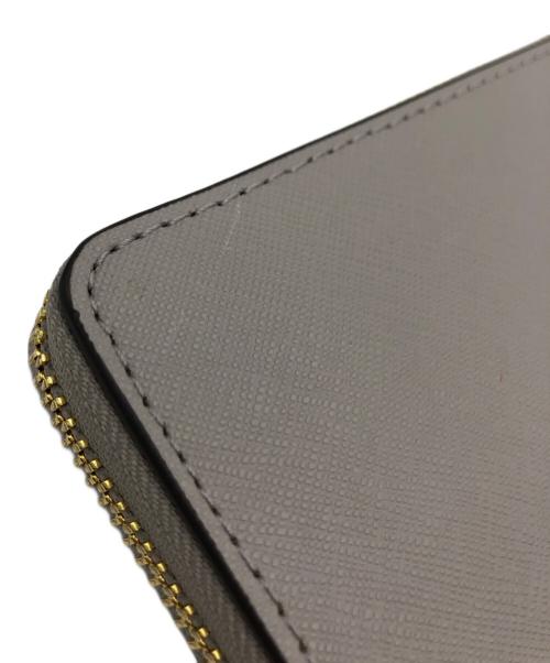 MICHAEL KORS（マイケル・コース）MICHAEL KORS (マイケル・コース) L字ジップウォレット グレーの古着・服飾アイテム