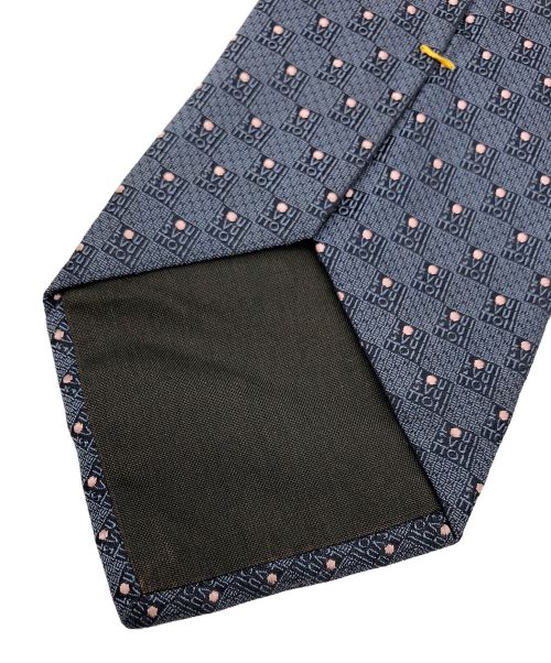 LOUIS VUITTON（ルイ ヴィトン）LOUIS VUITTON (ルイ ヴィトン) シルクネクタイ ネイビー サイズ:なしの古着・服飾アイテム