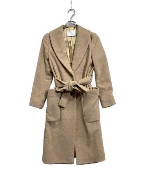 BOSS HUGO BOSS（ボス ヒューゴボス）BOSS HUGO BOSS (ボス ヒューゴボス) ロングコート ベージュ サイズ:32Aの古着・服飾アイテム