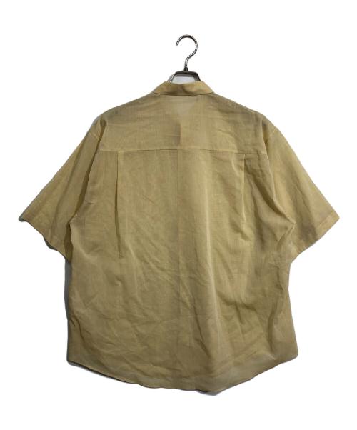 AURALEE（オーラリー）AURALEE (オーラリー) HARD TWIST FINX ORGANDY HALF SLE イエロー サイズ:4の古着・服飾アイテム