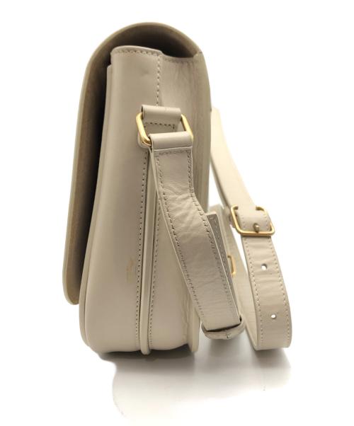 Saint Laurent Paris（サンローランパリ）Saint Laurent Paris (サンローランパリ) ショルダーバッグ アイボリーの古着・服飾アイテム