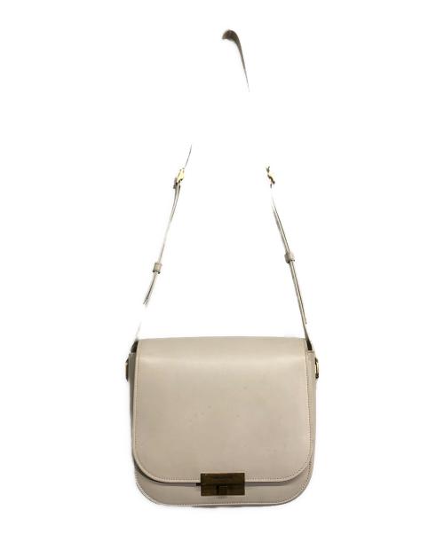 Saint Laurent Paris（サンローランパリ）Saint Laurent Paris (サンローランパリ) ショルダーバッグ アイボリーの古着・服飾アイテム