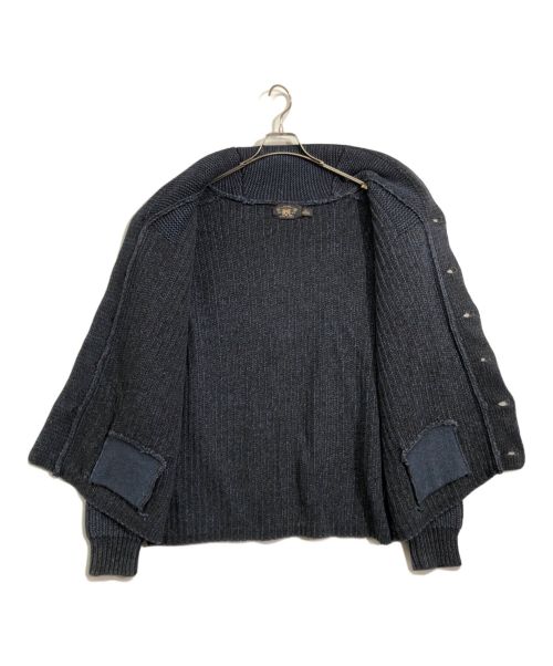 RRL（ダブルアールエル）RRL (ダブルアールエル) ショールカラーカーディガン インディゴ サイズ:XLの古着・服飾アイテム