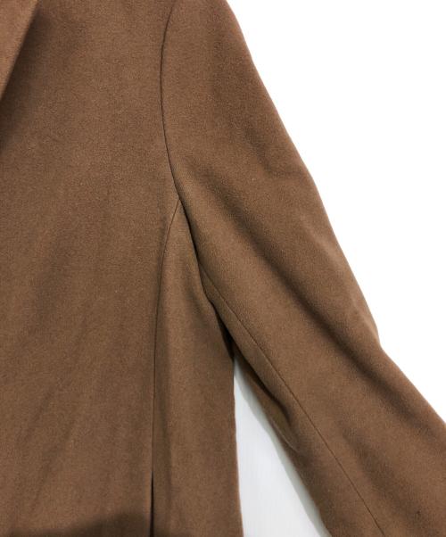 BALLSEY（ボールジィ）BALLSEY (ボールジィ) ライトモッサチェスターコ－ト ブラウン サイズ:36の古着・服飾アイテム