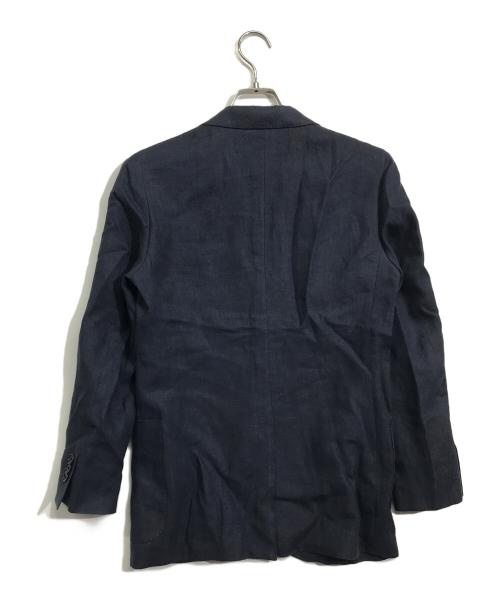 UNITED ARROWS TOKYO（ユナイテッドアローズトウキョウ）UNITED ARROWS TOKYO (ユナイテッドアローズトウキョウ) リネンジャケット ネイビー サイズ:42の古着・服飾アイテム