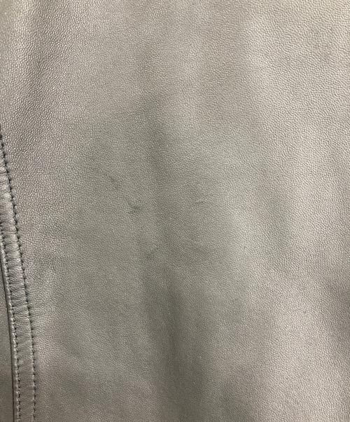 renoma HOMME（レノマオム）renoma HOMME (レノマオム) ラムレザーテーラートジャケット ブラック サイズ:Mの古着・服飾アイテム