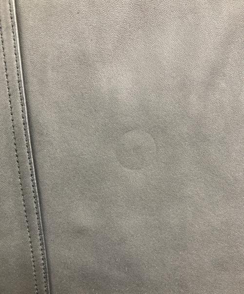 renoma HOMME（レノマオム）renoma HOMME (レノマオム) ラムレザーテーラートジャケット ブラック サイズ:Mの古着・服飾アイテム