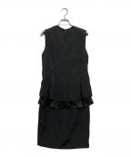 Salvatore Ferragamoサルヴァトーレ フェラガモ）の古着「ノースリーブワンピース」｜ブラック