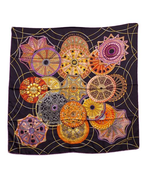 HERMES（エルメス）HERMES (エルメス) カレ90 パープルの古着・服飾アイテム