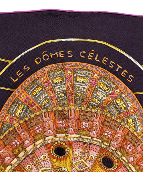 HERMES（エルメス）HERMES (エルメス) カレ90 パープルの古着・服飾アイテム