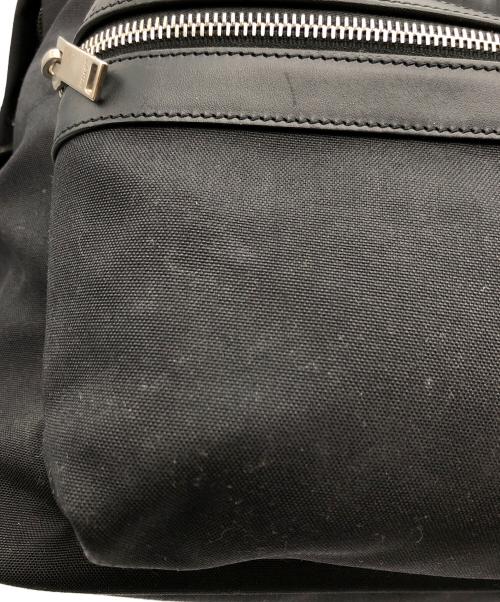Saint Laurent Paris（サンローランパリ）Saint Laurent Paris (サンローランパリ) シティサンローラン キャンバスレザーリュックサック ブラックの古着・服飾アイテム