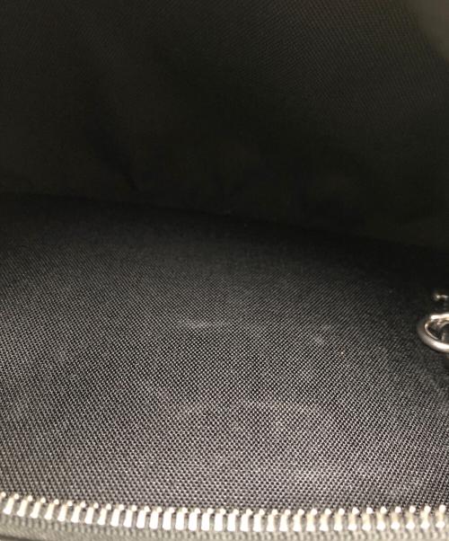 Saint Laurent Paris（サンローランパリ）Saint Laurent Paris (サンローランパリ) シティサンローラン キャンバスレザーリュックサック ブラックの古着・服飾アイテム